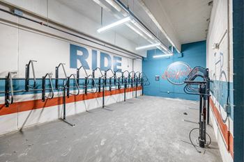 Bike Storage at Bridge at Henley, Austin, 78741